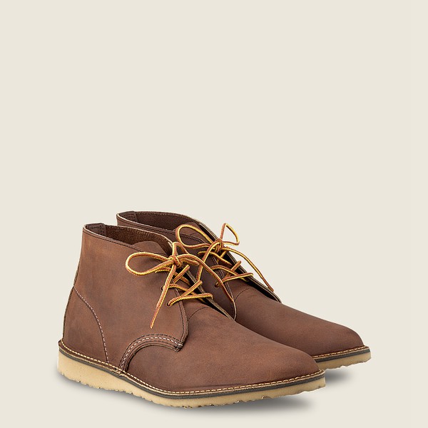 Red Wing Heritage Ayakkabı Erkek - Weekender – Chukka Yuma Deri - Kahverengi - 41SRPYDGZ